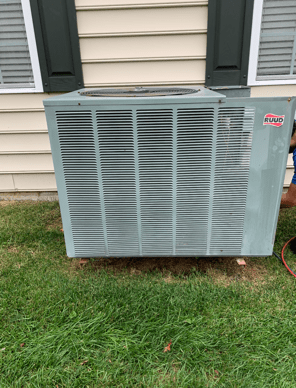Myers ac unit outdoor before